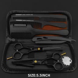 VP Professional Hairdressing Scissors Barber Set 5.5 6.0 Hairdresser Hair Beauty Scissors Set Cutting Hair Thinning Salon Tools