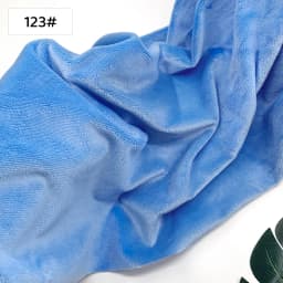3mm Pile Crystal Super Soft Plush Fabric For Sewing 100 Polyester Comfortable And Soft Eco-Friendly Fabric 45x50cm Free Shipping
