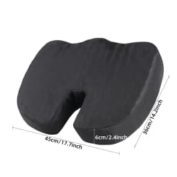Comfortable Breathable Seat Cushion, U-Shaped Design Wave Sponge Massage Cushion Can Relieve Buttock Pressure/Coccyx Pain
