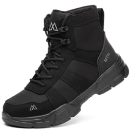 Protective Safety Shoes Men Indestructible Steel Toe Work Shoes Anti-Smash Anti-puncture Safety Work Boots Breathable High Top