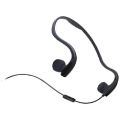 Bone Conduction Transmit Headsets Wired Earphone Outdoor Sports Smart Headphones Neckband with Mic For Iphone xiaomi Samsung