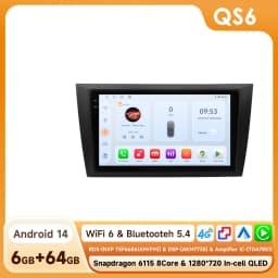 Hizpo Car Intelligent Systems Smart Stereo for VW Volkswagen Golf 6 2008-2016 GPS Radio Wireless CarPlay Android Auto 6115 4G