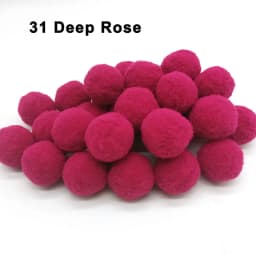 Mini Fluffy Soft Pom Poms 8/10/15/20/25/30mm Pompoms Ball Handmade Kids Toys Wedding Christmas Decor DIY Sewing Craft Supplies