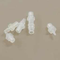 Hose Joint Adapter PP Plastic Air Valve Pipe Dispensing Glue Subpackaging Fitting Connector