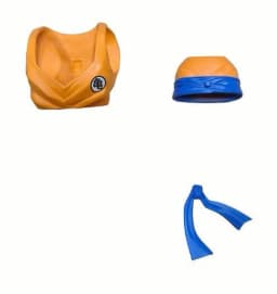 Nan&T Dragon Ball Future Son Gohan 3.0 Accessory Kit Replace The Rubber Jacket 1/12 The Games Beging Goku Models Collectible Toy
