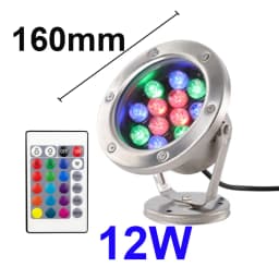 IP68 LED Underwater Light 3W 6W 9W 12W 18W 24W 36W RGB Night Lamp Outdoor Garden Swimming Pool Party Landscape DC 12V 24V