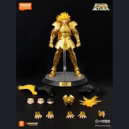 Original BLOKEES Saint Seiya Second Bullet Gemini Dragon Capricorn Sagittarius Action Figure Anime Toys Christmas Gift in Stock