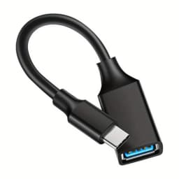 USB C OTG Adapter, Type C Male to USB3.0 Female Converter USB to Type C Adapter with Functionality for Smartphones and Tablets