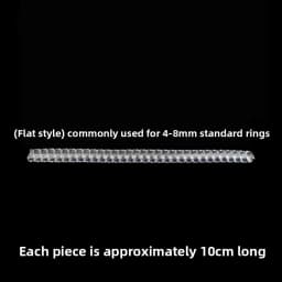 Invisible Transparent Silicone Ring Adjuster Elastic Band Size Modifier for Loose Rings Home Fabric Accessories DIY Sewing