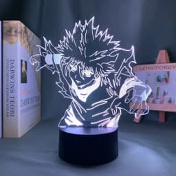 Acrylic 3d Lamp Anime Hunter X Hunter Killua and Gon for Bedroom Decor Nightlight Birthday Gift Led Night Light Manga Hxh Killua