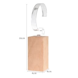 Wooden Walnut Watch Display Stand Bangle Holder Watch Organizer for Jewelry Showcase Store Counter C Watches Showing Rack