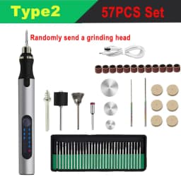 4.2V 5000-10000-18000r Electric Mini Grinder Engraving Pen Wireless Grinder Cordless Micro Rotary Tools Drill for Jewelry Metal