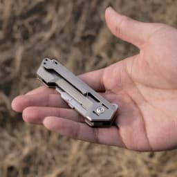 Titanium Alloy Pocket Cutter Knife Unpacking Camping Pocket Outdoor Tools Utlity Knife EDC
