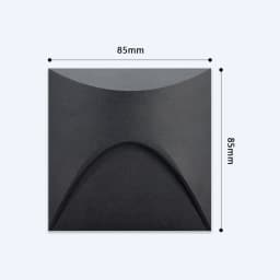 SANDIY Outdoor Stair Light Motion Sensor Wall Lamp Exterior Sconce Garden Yard Lighting for Balcony Gate Fence Waterproof IP65