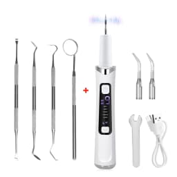 5 Modes Electric Ultrasonic Dental Scaler 9 Levels Tooth Cleaner Calculus Oral Tartar Remover Tooth Stain Cleaner Teeth Cleaning