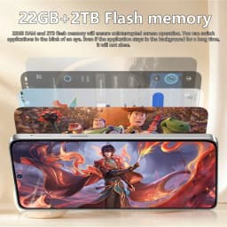 K-Touch Hot S25 Ultra 7800mAh Smartphone 22GB+2TB Cell Phone 7.3inch Mobile Phones 5G Dual SIM Android 15 Unlocked 16MP+48MP Cellphones