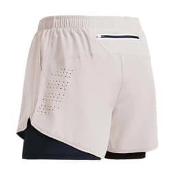 Men's 2 in 1 Running Shorts Quick Dry Lightweight Gym Workout Shorts with Pockets Breathable Athletic Shorts for Jogging Trainin