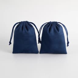 50Pcs Jewelry Flannel Drawstring Bag Velvet Suede Gift Packaging Pouch Ring Earring Bracelet Keychain Storage Pouch Candy Pocket