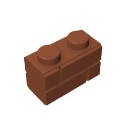 Gobricks GDS-631 Profile brick 1x2 single gro. compatible with lego 98283 children's DIY Educational Building Blocks Technical