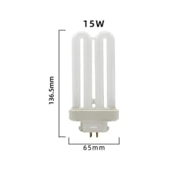 AC220V Four Needles Fluorescent Light Tubes G10q Square Pins Eye-Protection Lamp-Tube 15W 27W 6500K Energy Saving Lamp