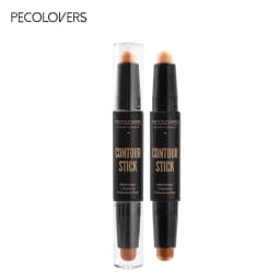 Double-ended concealer stick for facial makeup lightweight makeup concealer stick
