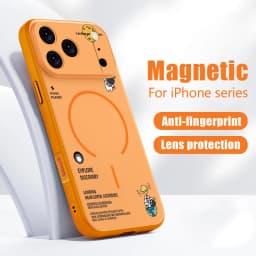 Hanging Astronaut Pattern Case For iPhone 17 Pro Max Magnetic For Magsafe Skin Feeling Cover For iPhone 16 18 Pro Max 15 14 13