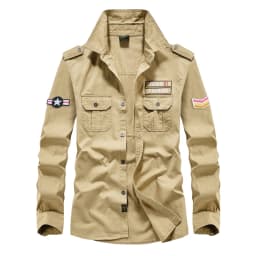 Spring Autumn Men Long Sleeve Cargo Polo Shirt Men Casual Fashion Cotton Shirt Men Tactic Military Embroidery Tops Plus Size 6XL