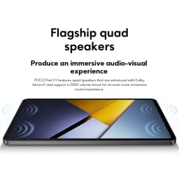 Global Version POCO Pad X1 11.2" 3.2K 144Hz 3200x2136 Display Snapdragon 7+ Gen 3 Wi-Fi 6E Bluetooth 8850mAh Battery 45W