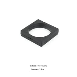 PE Film Transparent Visible Jewelry Storage Box Ring Earring Box Bracelet Necklace Display Box Jewelry Dustproof Storage Box