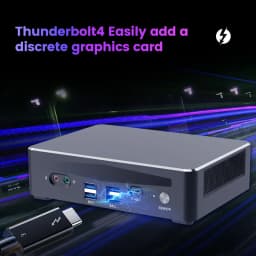 Gaming Mini PC Intel I9 12900H I7 1280P I5 13500H Thunderbolt4 2.5G LAN DDR5 WiFi6 Windows11 NAS Desktop Small Computer