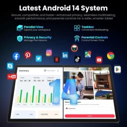 【World Premiere】Global Version 16 inch Android 14 Tablet Helio G99 Octa-Core 12000mAh 1920x1200 IPS Screen WiFi Play Store