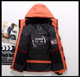 Brand Luxury Men's Winter Down Jacket Coats Parkas Man Clothes Hooded Padding Padded Puffer Jackets Man Bread Outerwear HXY51865