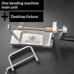 Wire Bending Steel Wire Bending Machine&Coiling Tool – Slow Pitch Jig Fly Tying Bait Making and Reel Winding All-in-One Kit