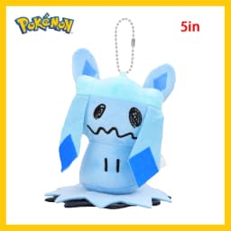 Mimikyu Eevee Plush Keychain Pocket Monster Cos Eeveelution Snorlax Doll Anime Pendant For Fan Collectible Sylveon Present Decor