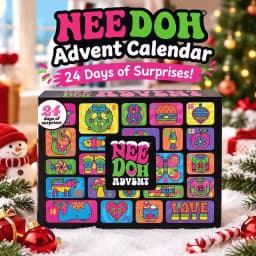 NeeDoh Advent Calendar Gift for Teens 24 Day 3D PVC Dolls Countdown Christmas 2026 New Year Surprise Squeeze Toys Party Gifts