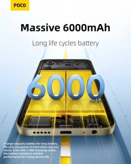 Smartphone POCO C81 Pro Global Version 6.9 inch 120Hz Display 6000mAh Battery UNISOC T7250 Octa Core HyperOS 3 2026 Mobile Phone