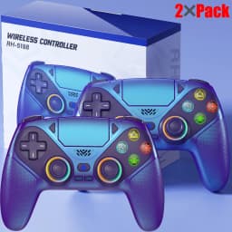 Controller For Playstation 5 PS5/PS5 Pro/Slim/PC Gamepads W/Hall Effect RGB Wireless Game Control Joystick Marco/Turbo Program