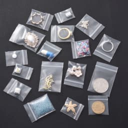 100Pcs OPP Self-sealing Transparent Plastic Bag Jewelry Candy Biscuit Gift Bag