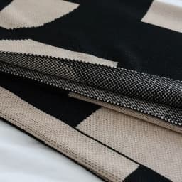 Nordic Geometric Throw Blanket Knitted Sofa Cover Home Decorative Cover Luxury Nap Bed Blanket Black And Coffee Soft Shawl Warm