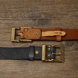 3.8 Wide Pure Cowhide Genuine Leather for Men's High Quality Jeans Brass Buckle Belts Cowboy Waistband Male Fashion Designer