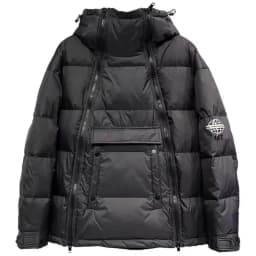 Winter New Style Men's Hooded down Cotton Jacket Fashionable Casual Versatile Bread Style Couple's Popular Korean Version