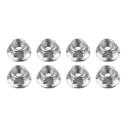 10pcs Stainless Steel Cap Nut For Lawn Mower For Lawn Mower Cutter Head Garden Mowers Battery Trimmers Protective Gasket Nut