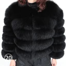 2026 Real Fox Fur Coat Women Winter Warm Luxury Natural Raccoon Fur Jacket Detachable Sleeves Female Vest Furry Coats