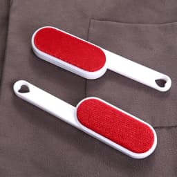 Self-cleaning Lint Sticking Roller 2 Sides Dedusting Brush Pet Hair Remover Brush Removing Dog Cat Hair from Sofa Carpet Clothes