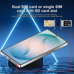 K-Touch Mobile Phones C27 Ultra 5G Dual Card Smartphone 7.3 Inch Android 15 Cell Phone 16+48MP Camera 7800mAh Face Unlocked WIFI GPS Cellphones For Men Women