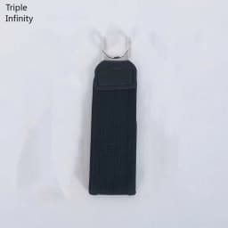 2026 Novel Elastic Invisible Belt For Men Black Stretch Waist Belts With Metal Hook Outdoor Work Pants Belt Buckleless