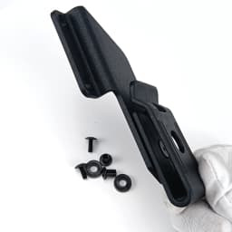 1piece Rotatable KYDEX Sheath Waist Clip Scabbard Clip Sheath Accessories Outdoors Carry KYDEX Sheath Tool with Two Set Screws