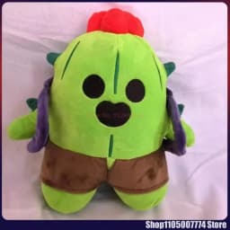 New Cartoon Wilderness Brawl Spike Doll Surrounding Plush Dolls Game Characters Children Room Decoration Birthday Gift