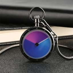 Vintage Creative Turntable Dial Quartz Pocket Watch Luxury Fashion Snake Fob Chain Pendant Clock Man Retro Pocket Timepiece Gift