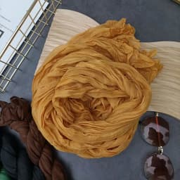 Solid Color Pleated Long Scarves Retro Autumn Winter Cotton Hemp Scarf Warm Neck Wrinkled Twisted Vintage Soft Wrap Shawl